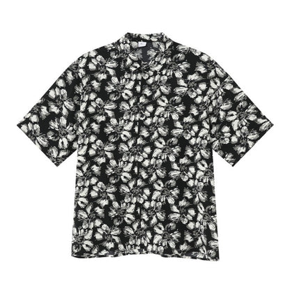 Full - Print Floral Shirt - Thrashink
