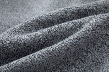 Funky Eye Embroidered Knitted Hoodie - Thrashink