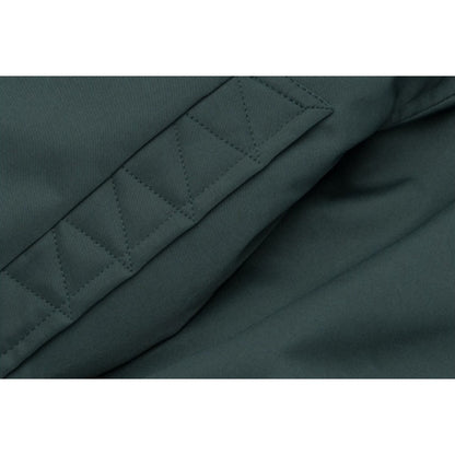 Fur - Collar Butterfly Embroidery Cotton Jacket - Thrashink