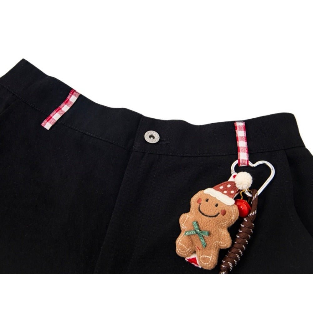 Gingerbread Man and Puppy Cargo Pants - Thrashink