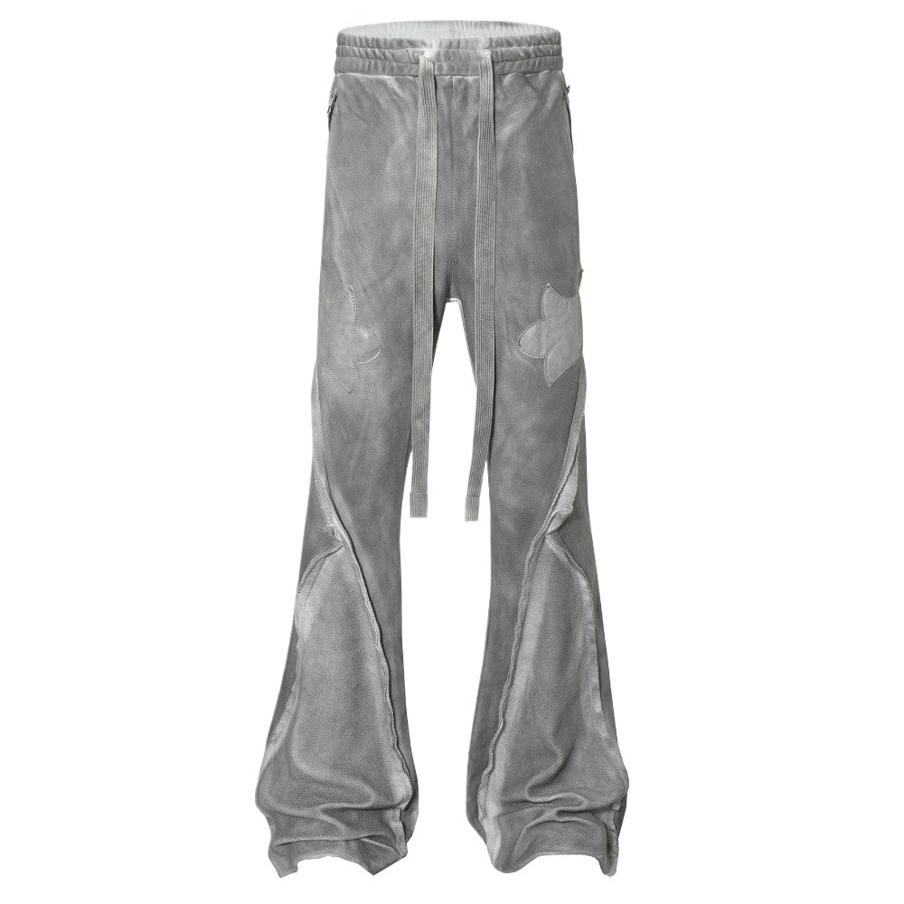 Gothic Flared Drawstring Pants - Thrashink