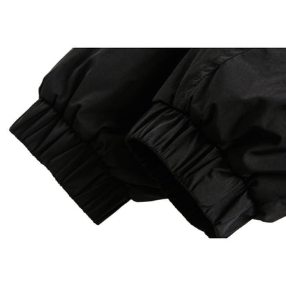 Gothic Fur Collar Hooded Padded Jacket - Thrashink