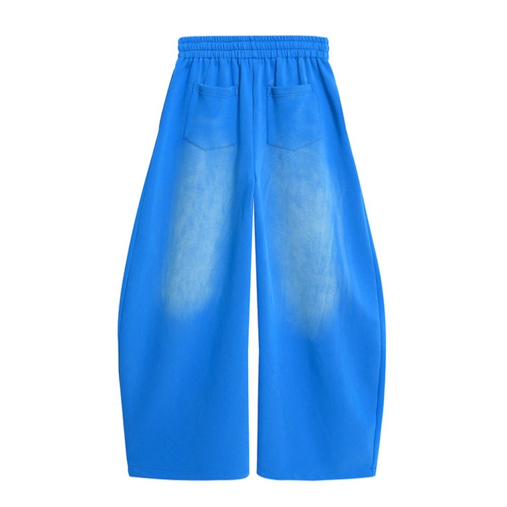 Gradient - Blue Baggy Trousers - Thrashink