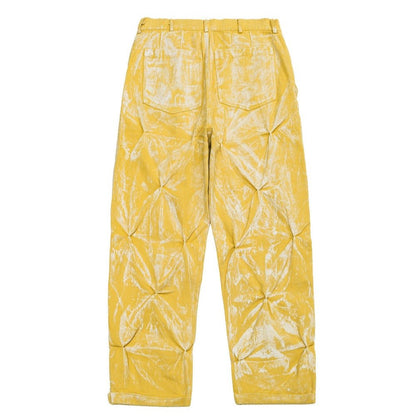 Hand - wrinkled Washed Bleached Harem Pants - Thrashink