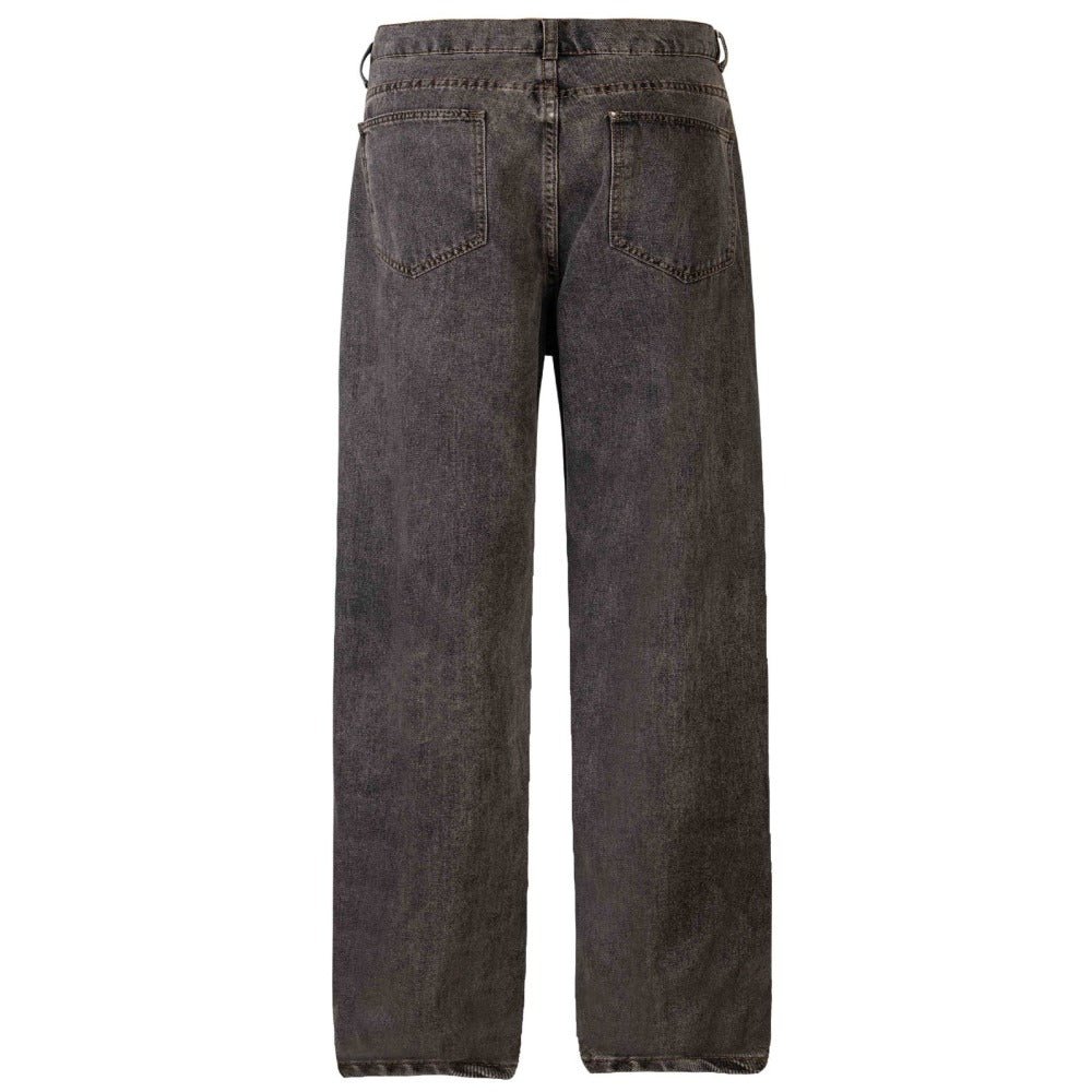 High - Street Frayed Artisan Washed Jeans - Thrashink