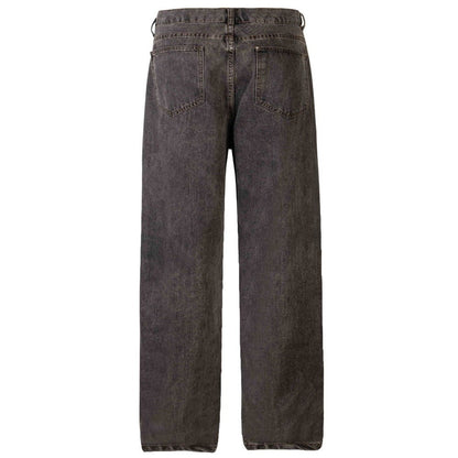 High - Street Frayed Artisan Washed Jeans - Thrashink