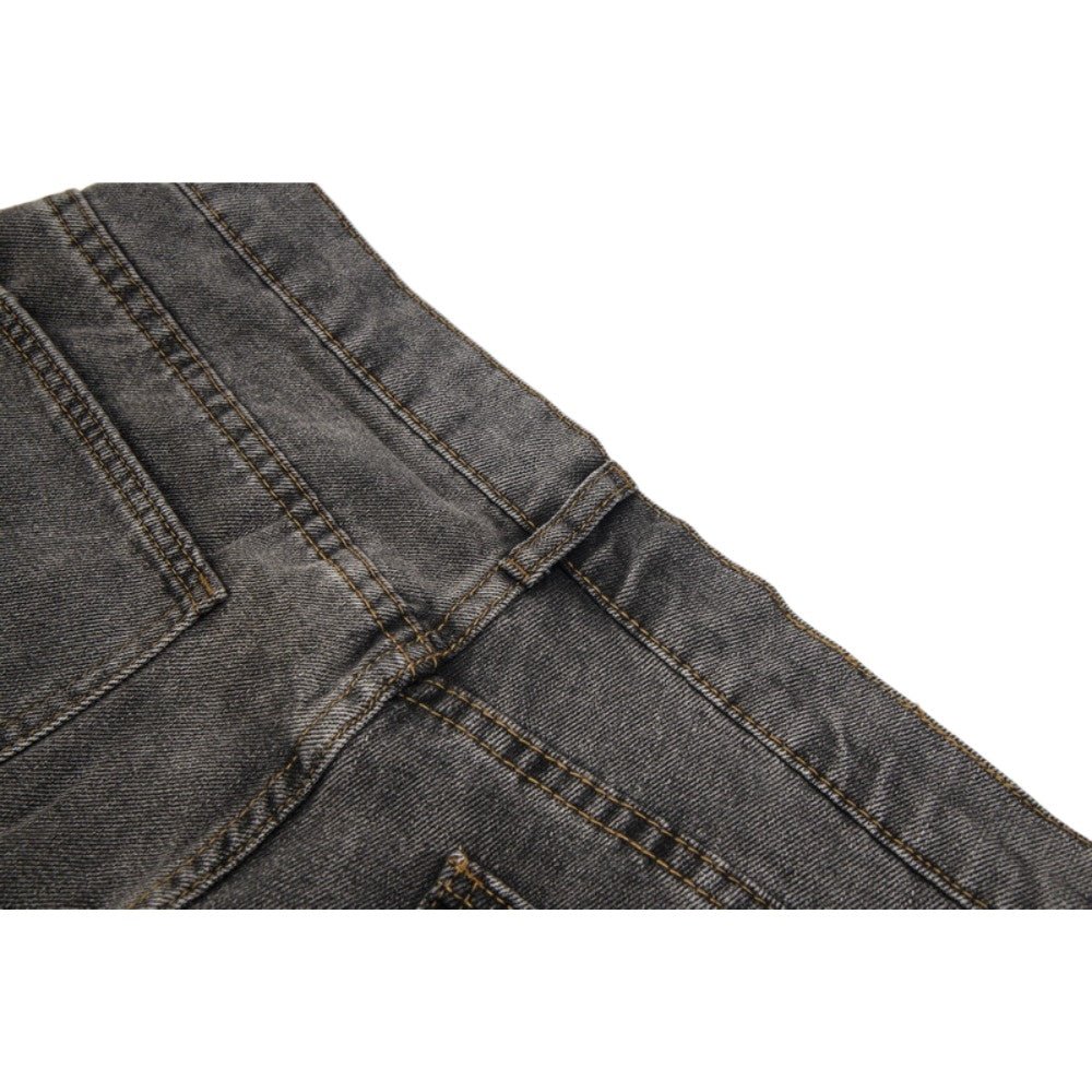 High - Street Frayed Artisan Washed Jeans - Thrashink