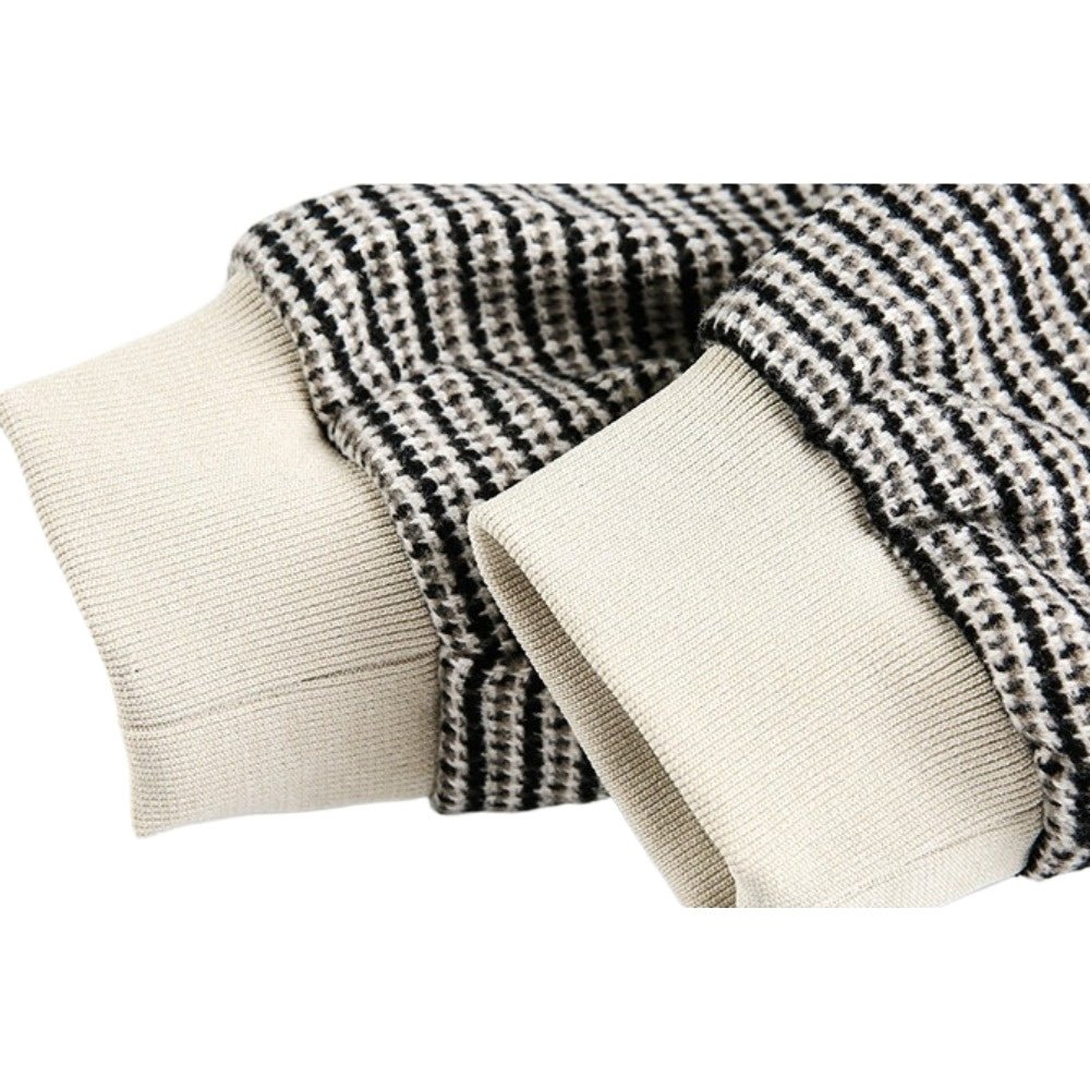 Houndstooth Toggle - Hood Tweed Jacket - Thrashink