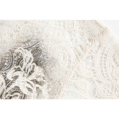 Jacquard Floral Spray Shirt - Thrashink