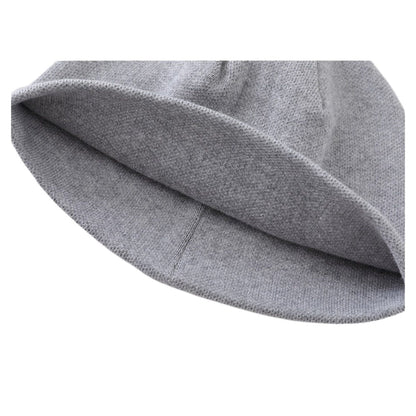 Jacquard Lettered Knitted Hat - Thrashink