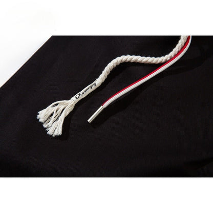 Lace - up Three - bar Sports Sweatpants - Thrashink