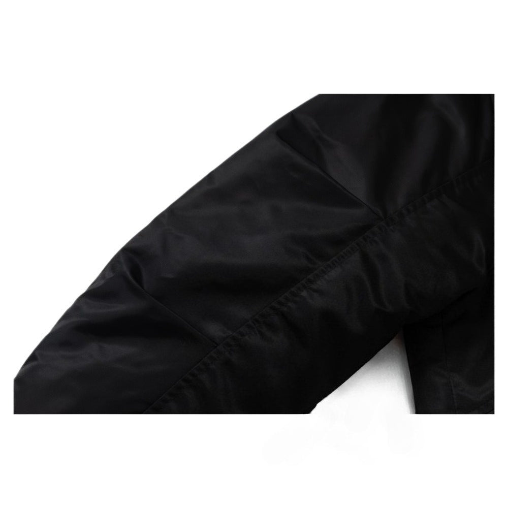 Leopard Lined Faux Fur Hooded Padded Jacket - Thrashink