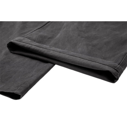 Letter - shaped Cross - patterned Cargo Pants - Thrashink