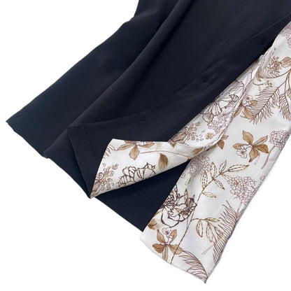 Linen Floral Collar Casual Shirt - Thrashink