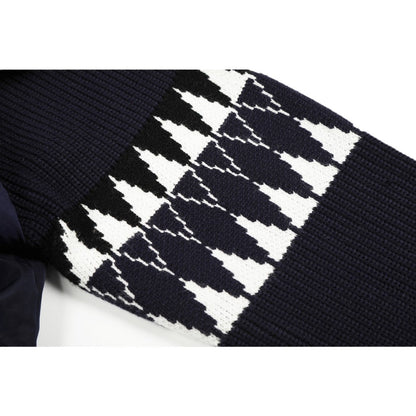 Loose Hooded Fur - Collar Patchwork Padded Jacket - Thrashink