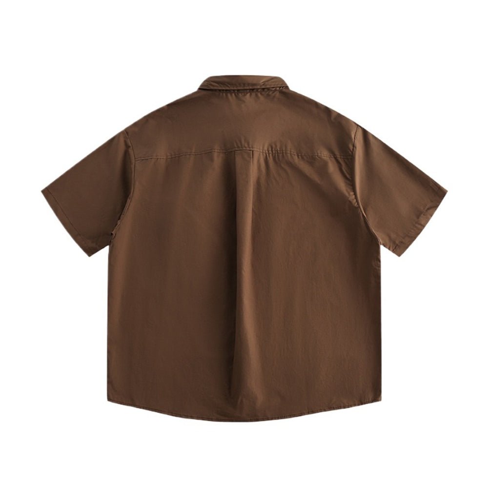 Loose Lanyard Cargo Shirt - Thrashink