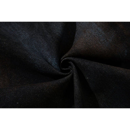 Midnight Paint - Flecked Flares Jeans - Thrashink