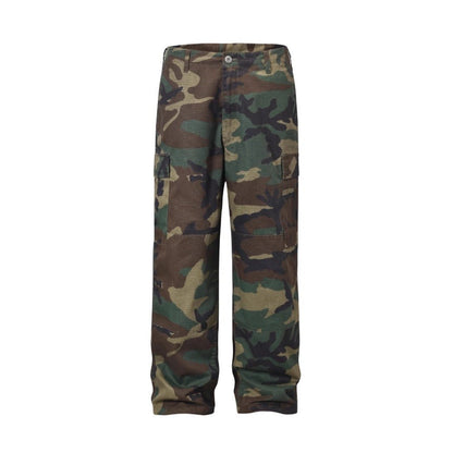 Military Camouflage Function Cargo Pants - Thrashink