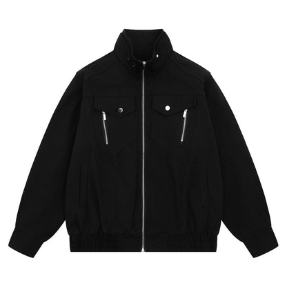 Modern Classic Zip - Front Jacket - Thrashink