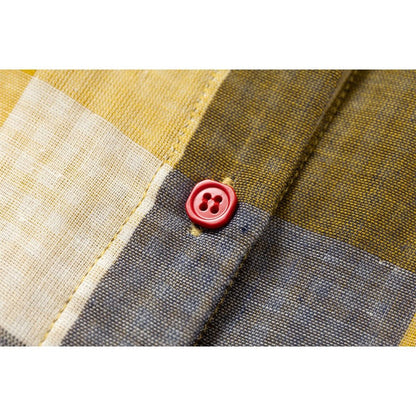 Multi - patterned Patchwork Shirt - Thrashink