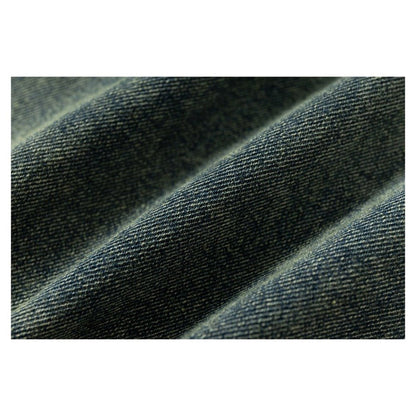 Multi - Pocket Denim Hooded Vest - Thrashink