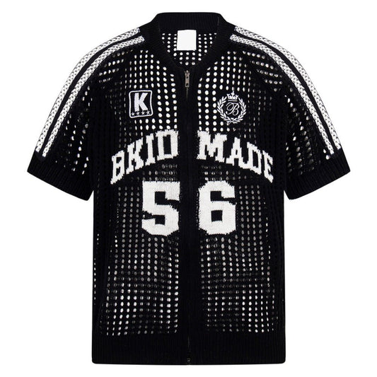 No.56 Openwork Knitted Shirt - Thrashink