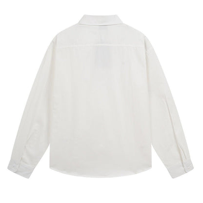 NOWTREND Patterned Printed Overshirt - Thrashink