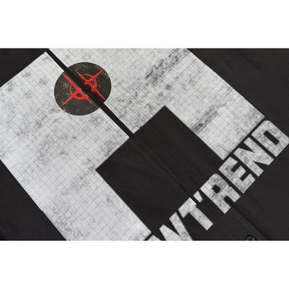 NOWTREND Patterned Printed Overshirt - Thrashink