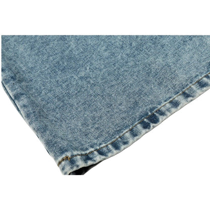 Oversized Embroidered Baggy Jeans - Thrashink