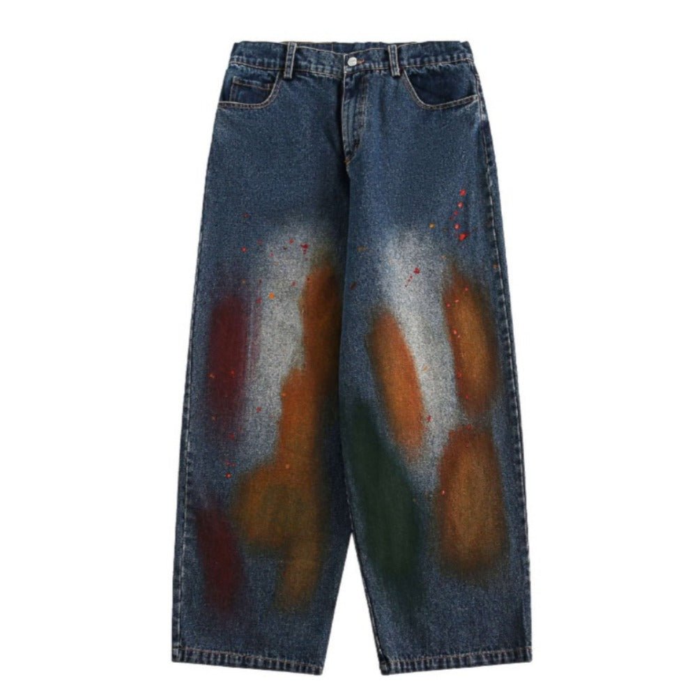 Painting Graffiti Art Jeans - Thrashink
