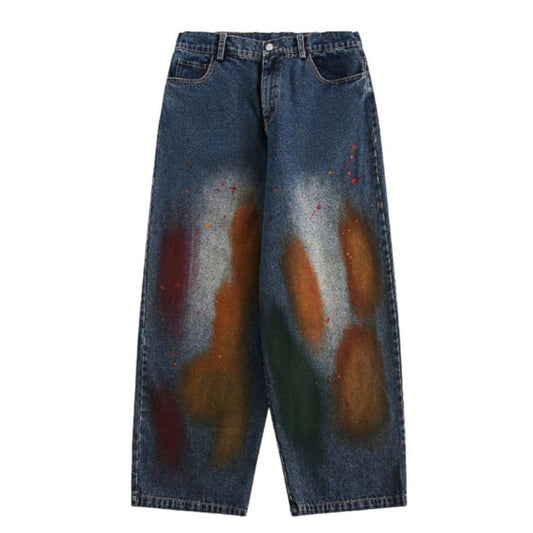 Painting Graffiti Art Jeans - Thrashink