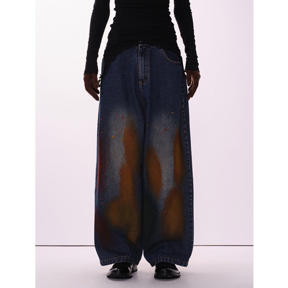 Painting Graffiti Art Jeans - Thrashink