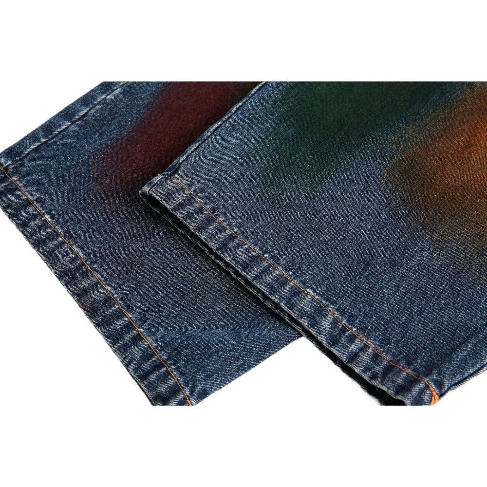 Painting Graffiti Art Jeans - Thrashink