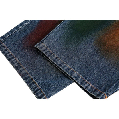 Painting Graffiti Art Jeans - Thrashink