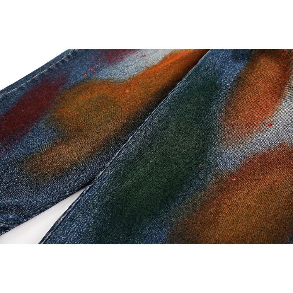 Painting Graffiti Art Jeans - Thrashink
