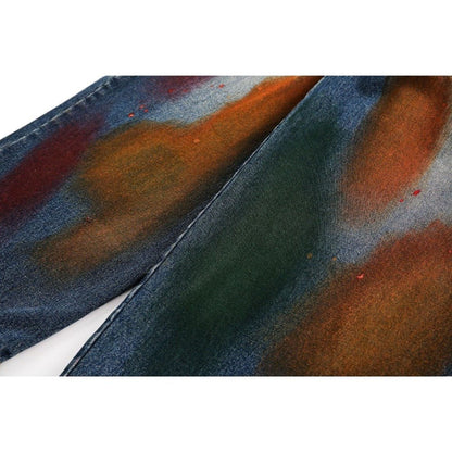 Painting Graffiti Art Jeans - Thrashink