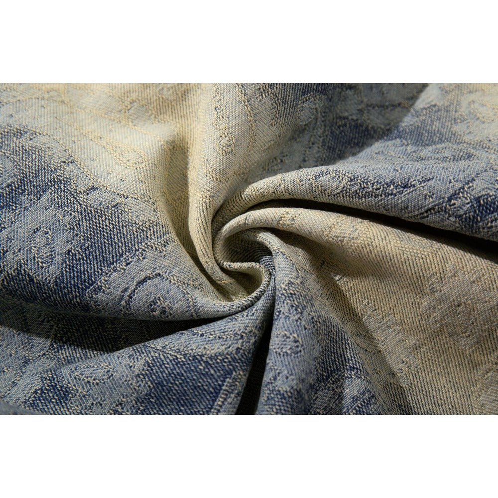 Paisley Gradient Wide - Leg Jeans - Thrashink