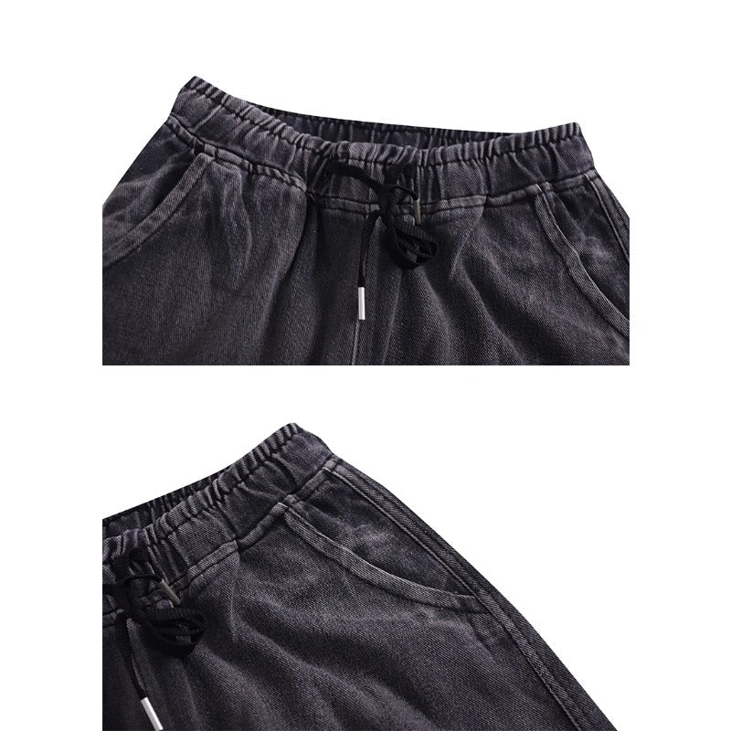 Patchwork Design Ripped Jeans - Thrashink