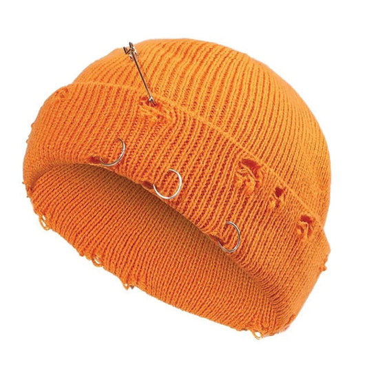 Pins and Hoops Beanie Cap - Thrashink