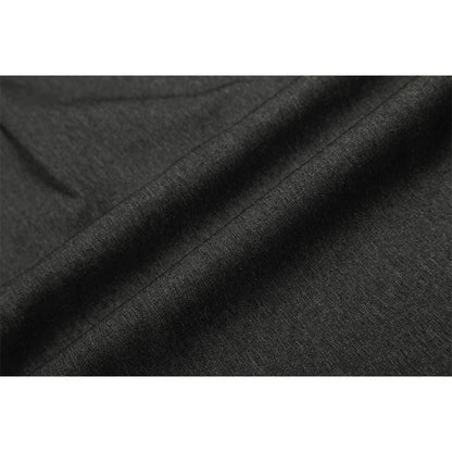 Pleated Straight - leg Casual Suit Pants - Thrashink