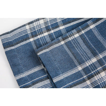 Portrait Graffiti Plaid Shirt - Thrashink