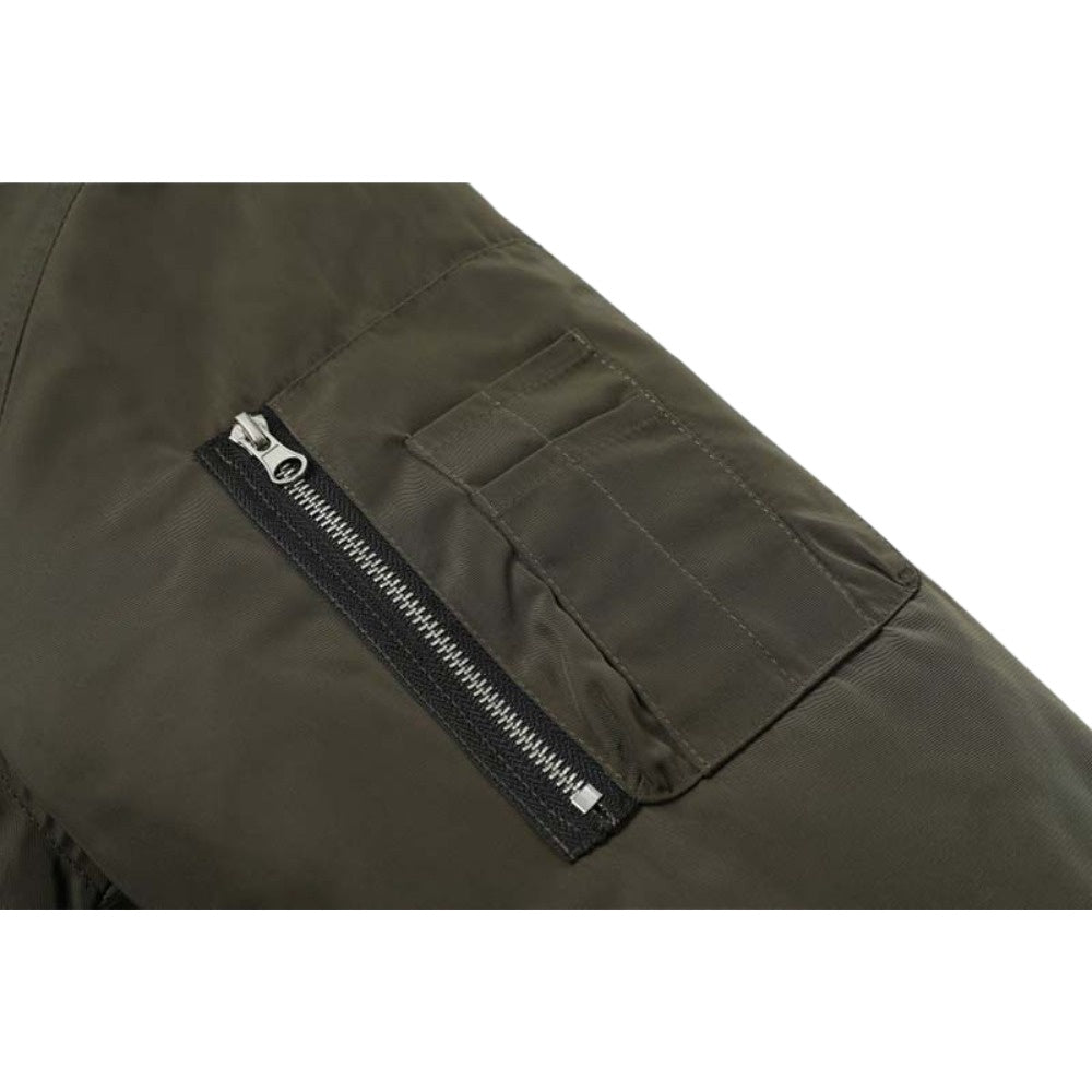 Poster Appliqué Printed Cotton - padded Jacket - Thrashink