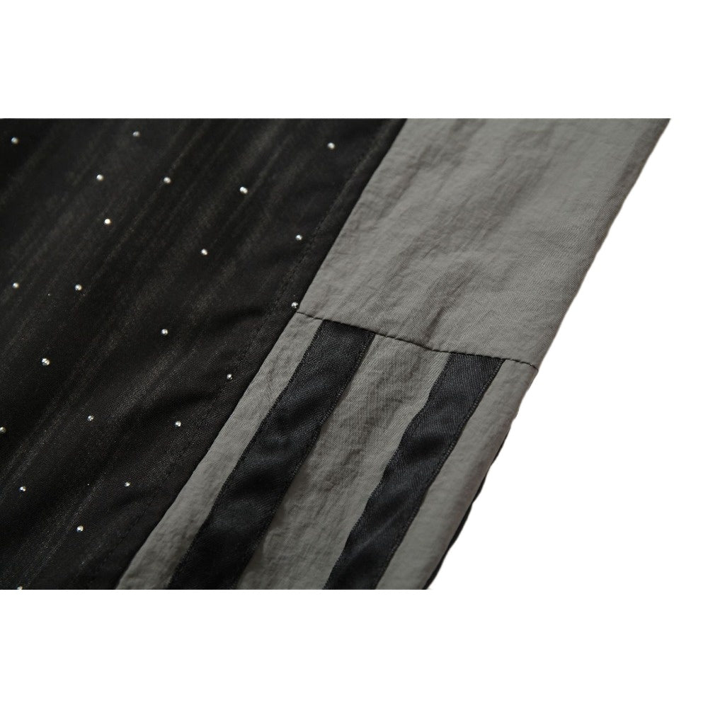 Printed Rhinestone Sport Pants - Thrashink