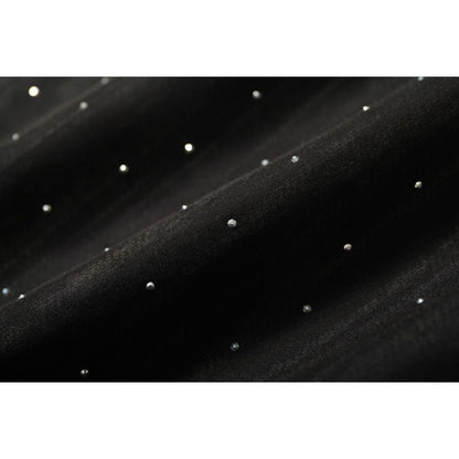 Printed Rhinestone Sport Pants - Thrashink