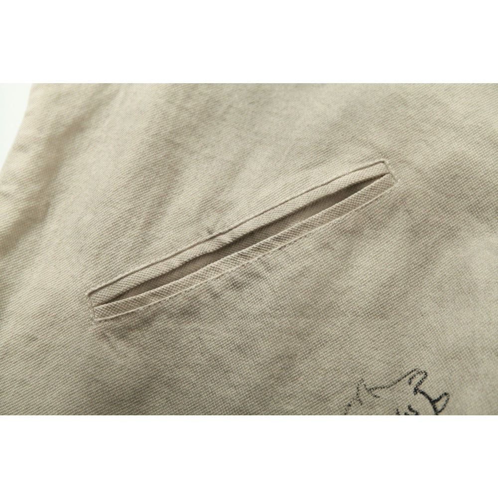 Purple Lapel Badge Contrast Jacket - Thrashink