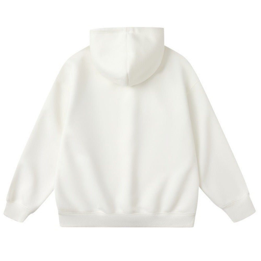 Rainbow Piano Keys Embellished Hoodie - Thrashink