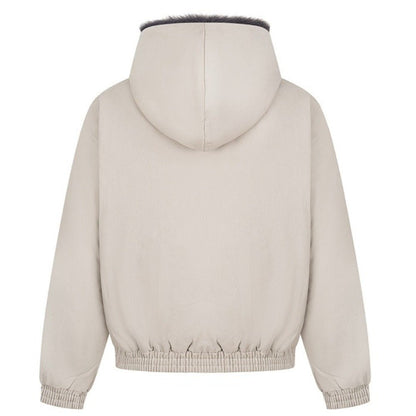 Rebel Flame Skull Cotton Bomber Jacket - Thrashink