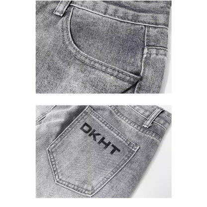 Retro Design Star Jeans - Thrashink