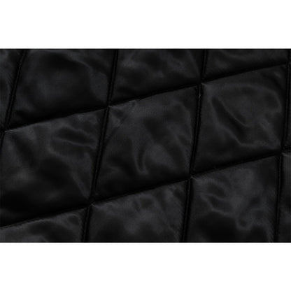 Retro Distressed Graffiti High - neck Cotton Jacket - Thrashink