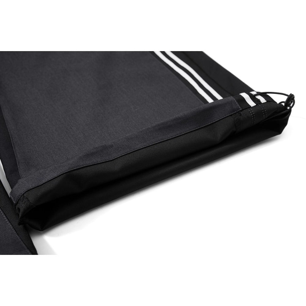 Retro Double Waist Wide Leg Scimitar Pants - Thrashink